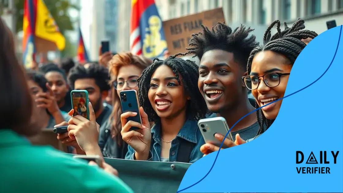 Impact of social media on protest movements
