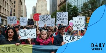 City curfews debated in protests: what's at stake