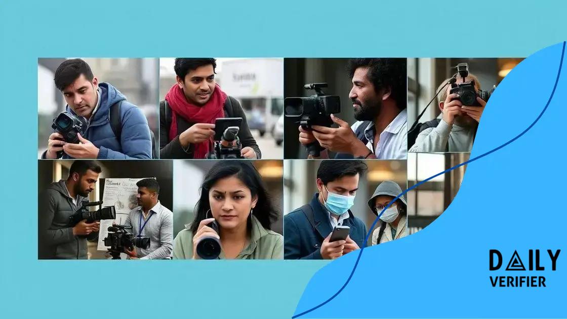 Voices from the media: challenges faced