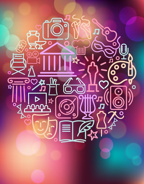 A modern graphic showcasing successful franchise models in Colombia, represented by various logos and icons from sectors like food, retail, and services. The graphic emphasizes growth and investment opportunities.
