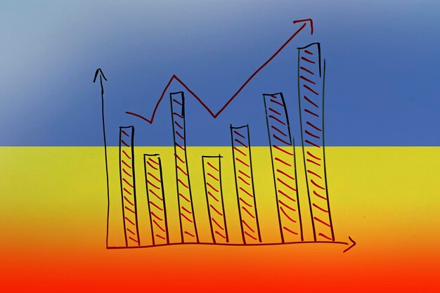 A picture showing a graph illustration of the growth of subsidized projects in Colombia.