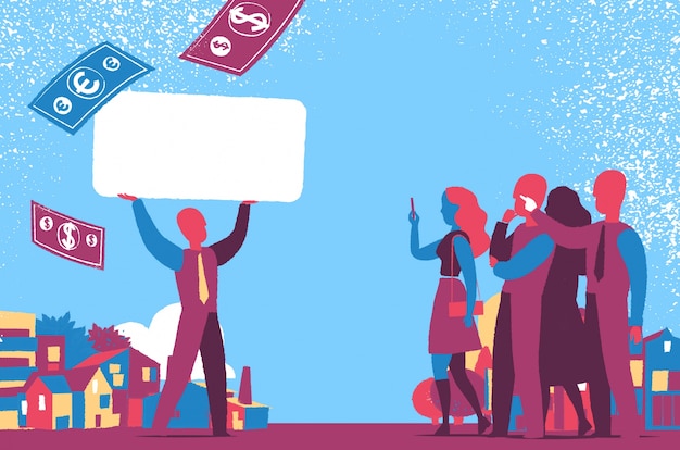 An illustration depicting red flags symbolizing potential loan scams, like high interest rates, hidden fees, and pressure tactics used by lenders. Each flag should have a visual representation of the warning sign.