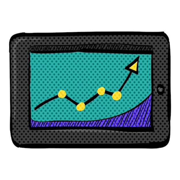 A digital illustration showing a graph with an upward trending line representing inflation, with a sad face superimposed on it. Coins and bills are scattered around the graph to symbolize money losing value. The background is a blurred image of the Colombian flag.