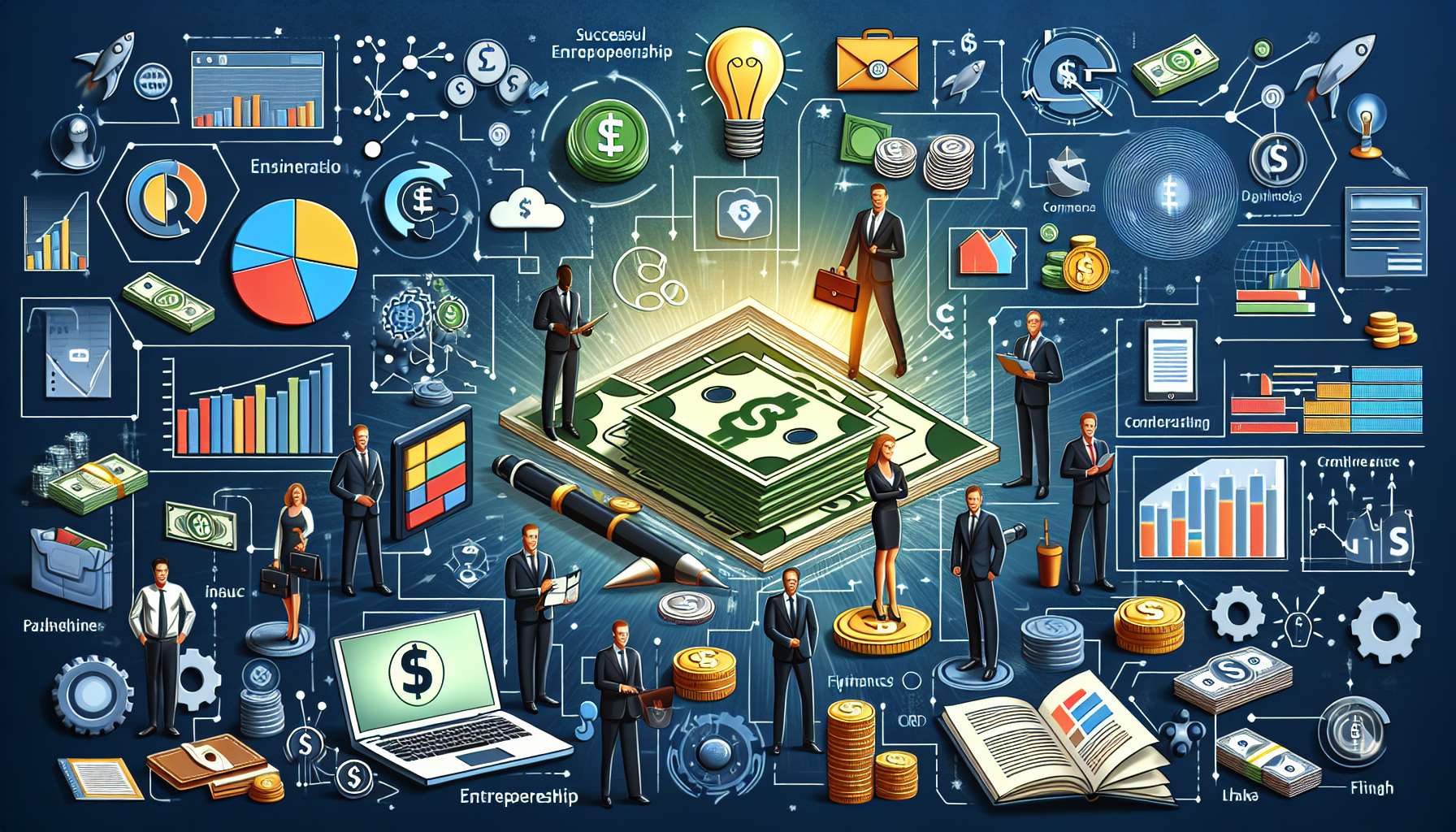 Éxito Emprendedor: Estrategias Financieras y Oportunidades Comerciales