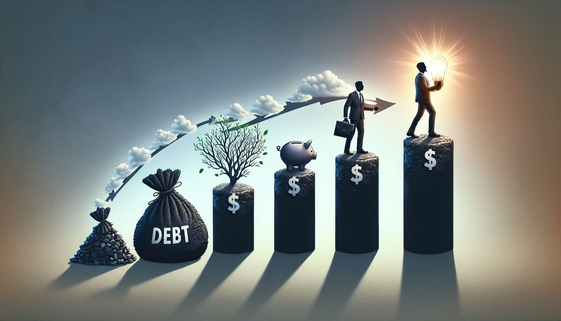 Del Endeudamiento al Triunfo: Manual de Emprendimiento y Ahorro Eficaz