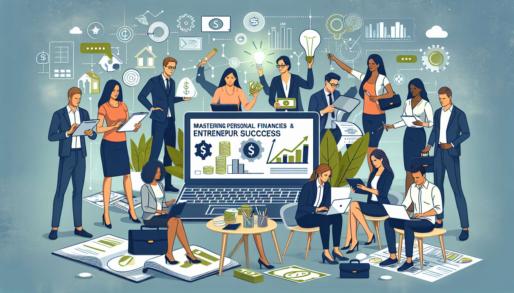 Gestiona tu Dinero y Emprende: Claves para el Éxito Financiero y Empresarial
