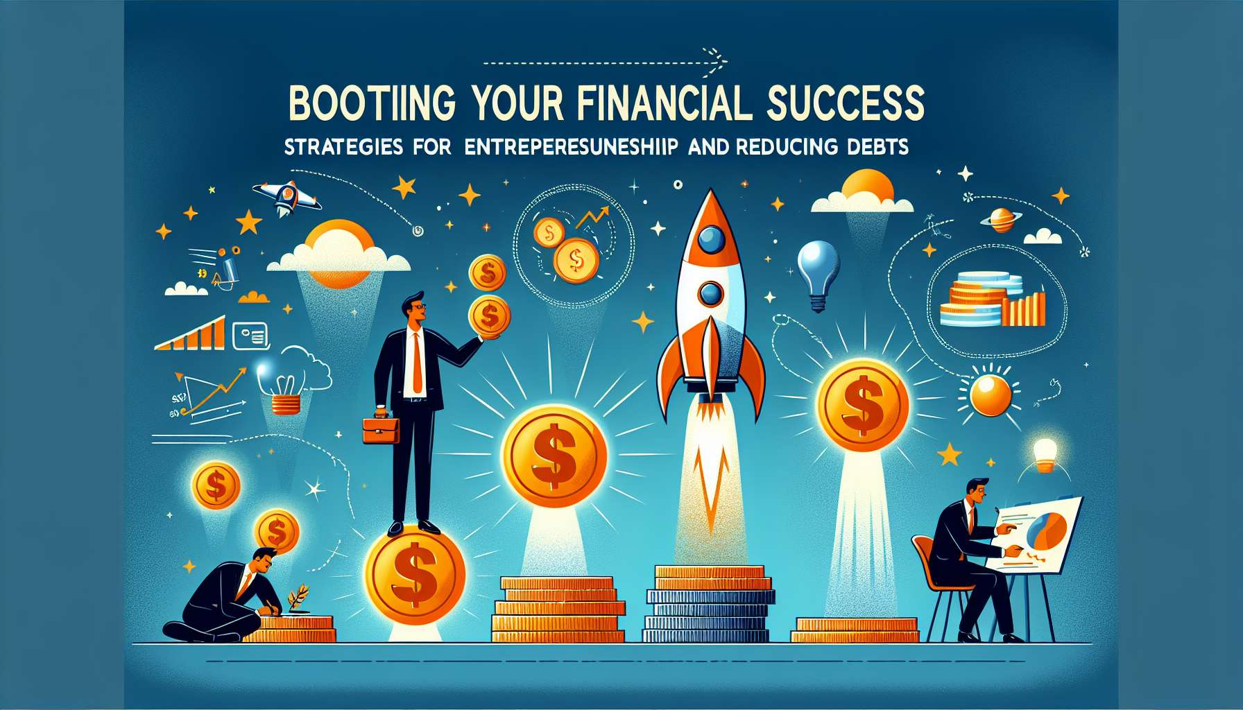 Potencia tus Finanzas: Consejos para Emprender y Eliminar Deudas