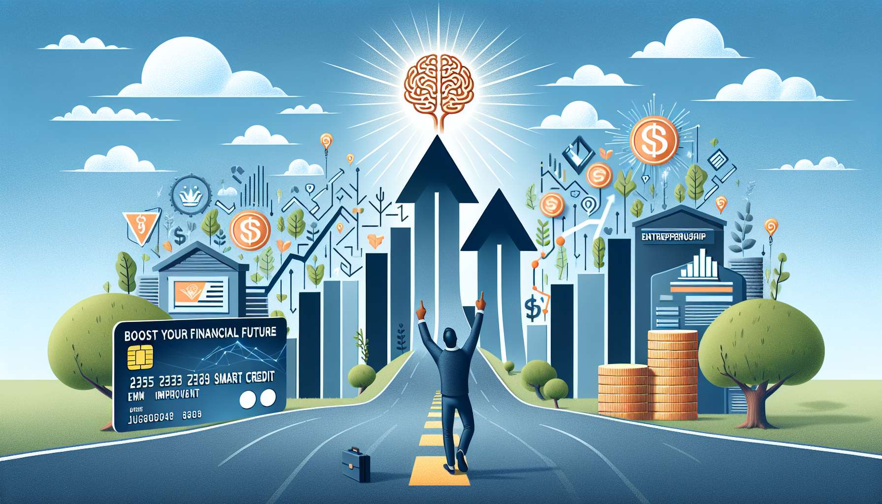 Potencia tu Futuro Económico: Emprende y Optimiza tu Crédito de Forma Inteligente
