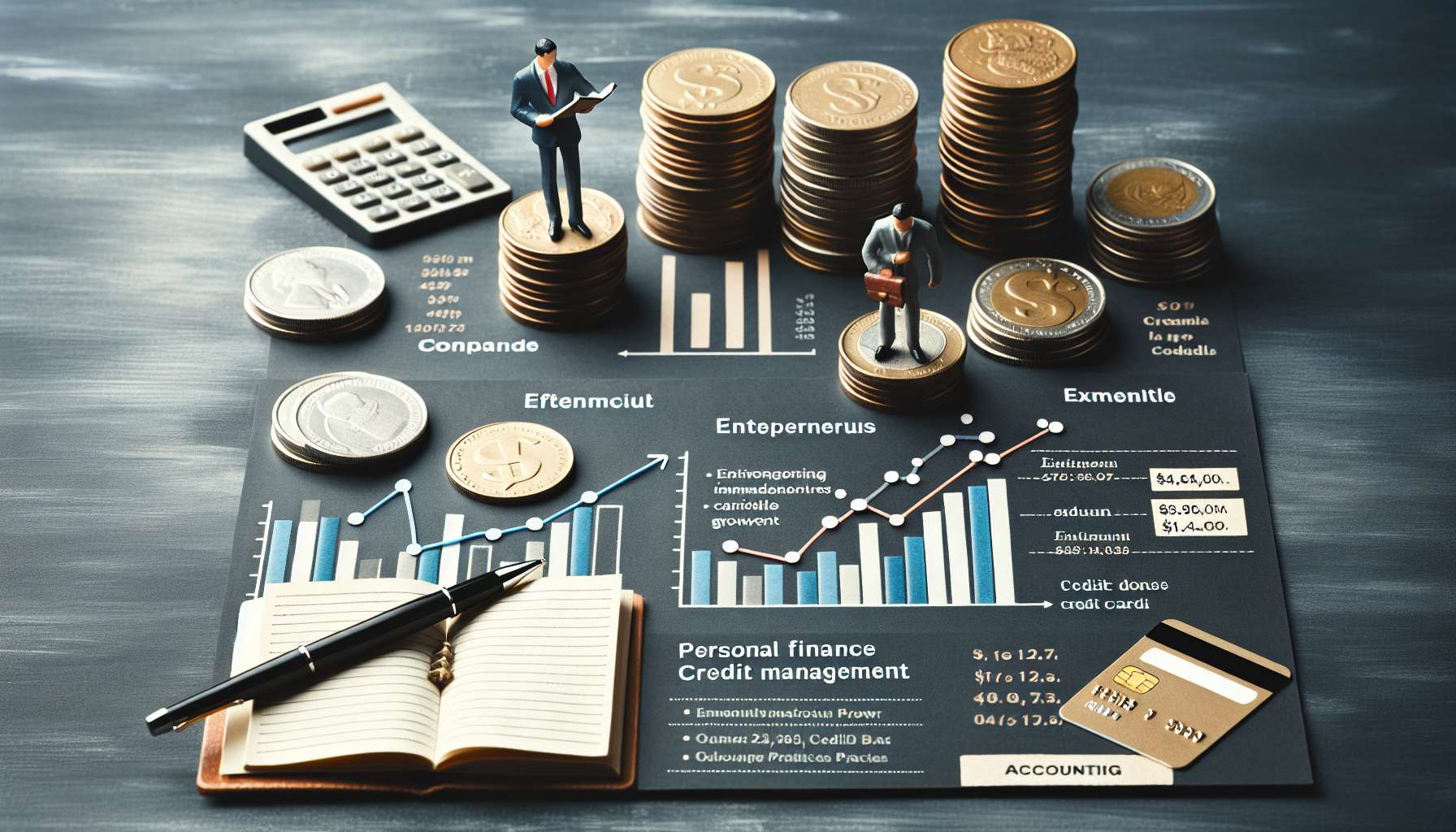 Estrategias clave para emprendedores: manejo financiero y control de créditos