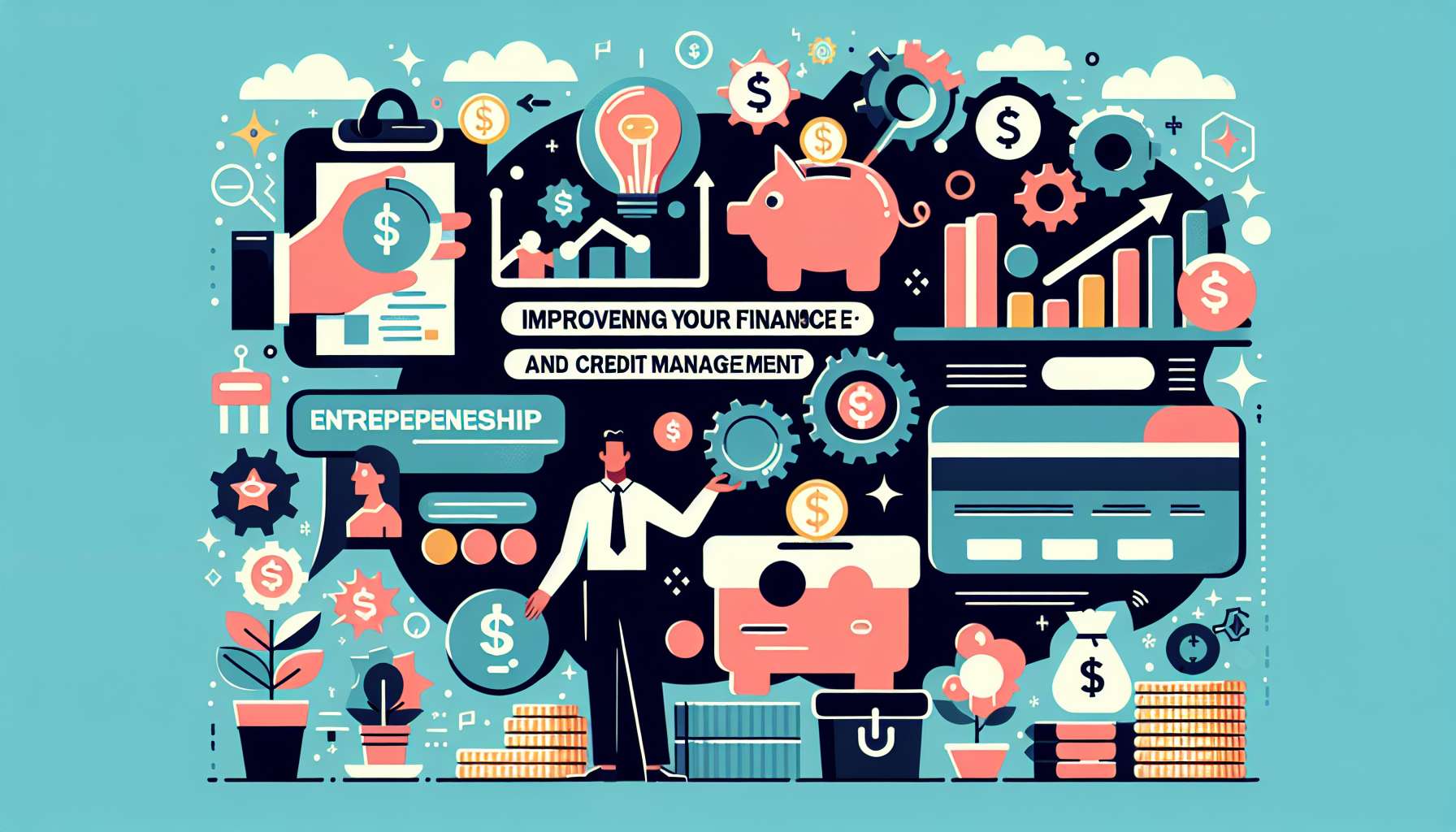 Optimiza Tus Finanzas: Emprender, Ahorrar y Gestionar Créditos Inteligentemente